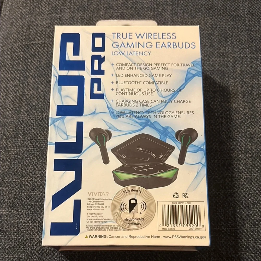 LVLUP PRO True Wireless Gaming Earbuds